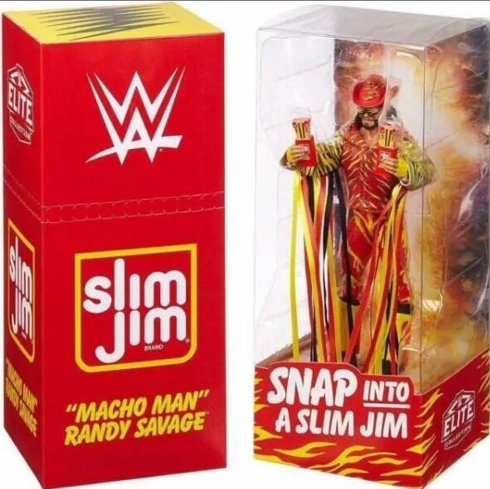 WWE Elite collection Slim Jim SDCC 2019 Macho Man Randy Savage Figure